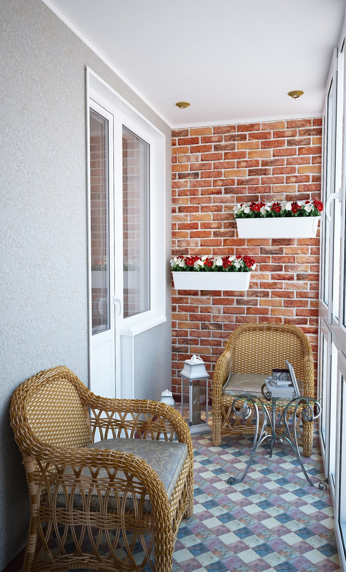 Красивая лоджия