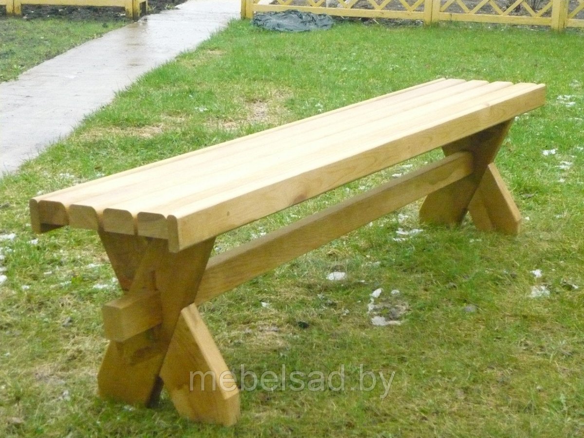 Деревянные скамейки для дачи