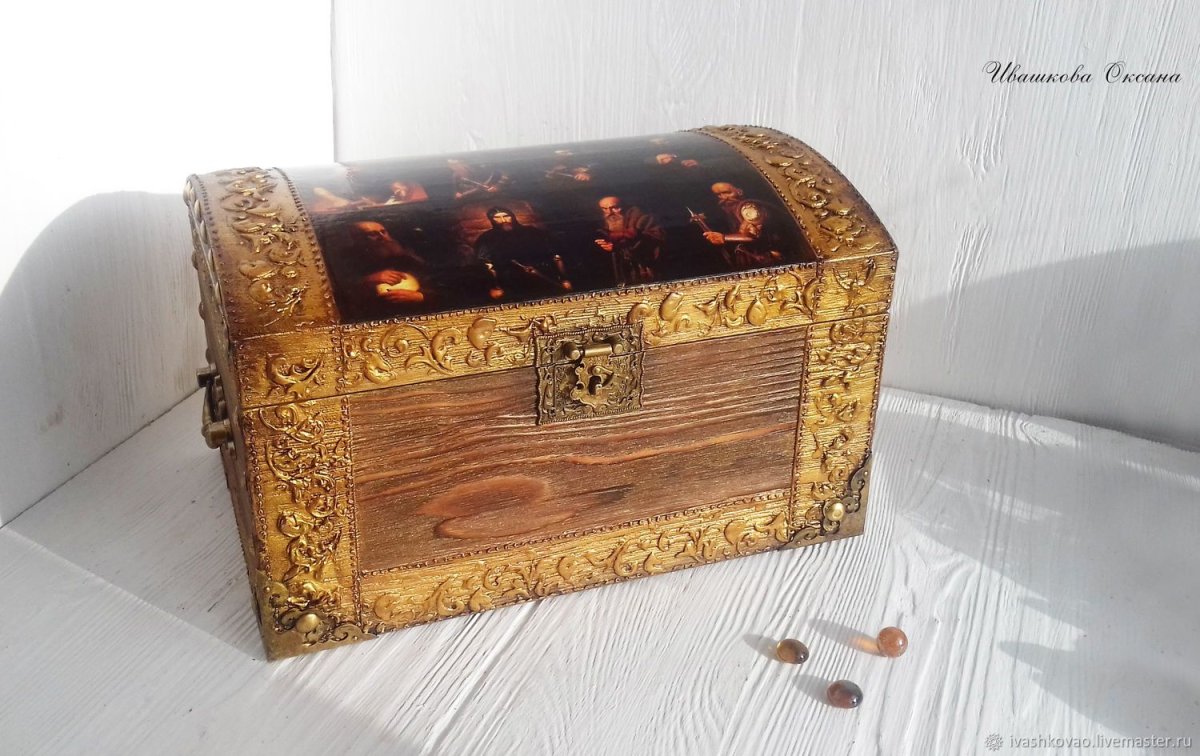 Шкатулка в осетинском стиле