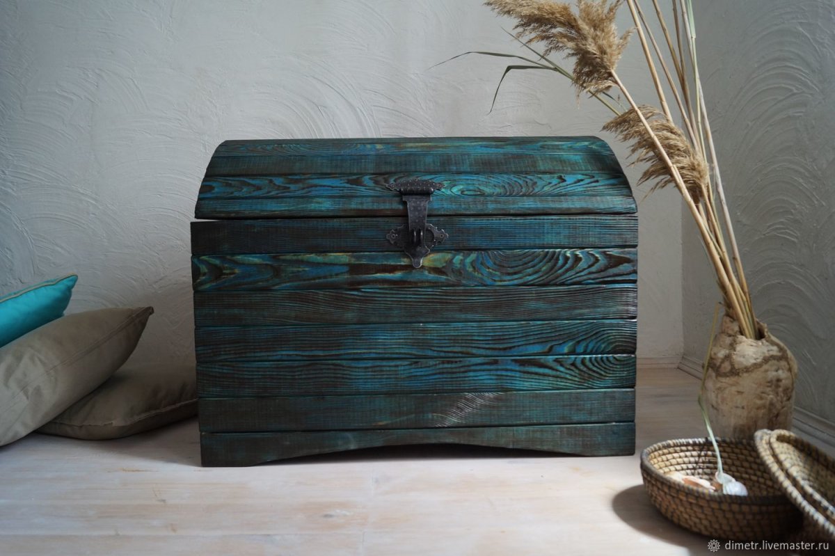 Сундук в интерьере