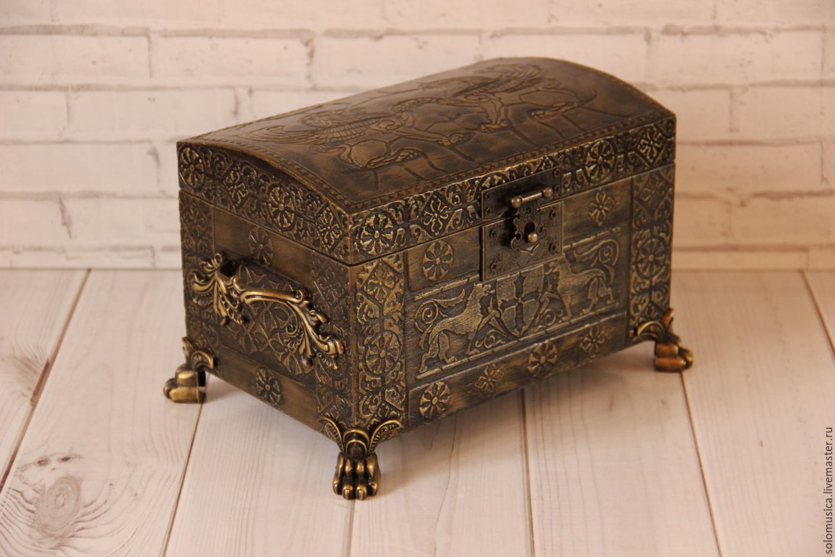 Шкатулка "сундук", арт. 751634