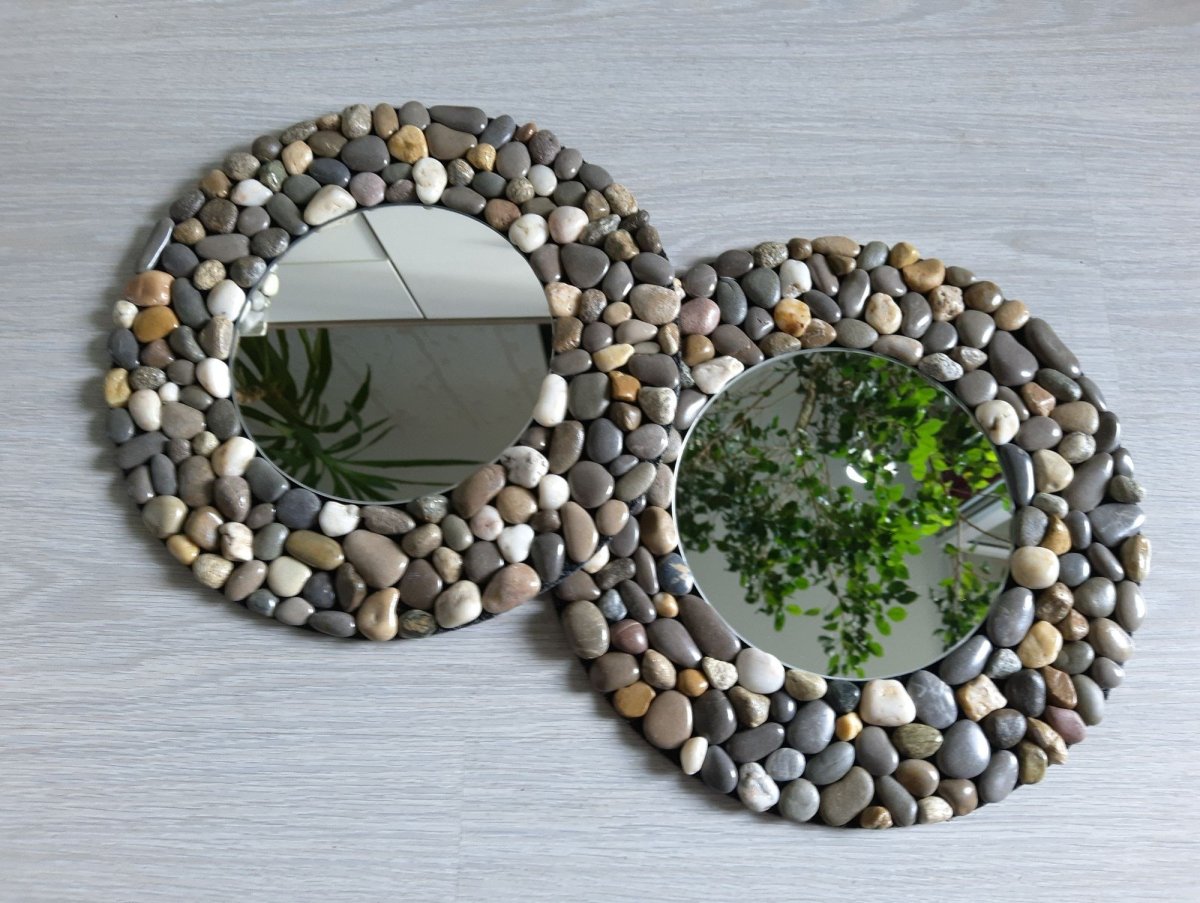 Декор из гальки