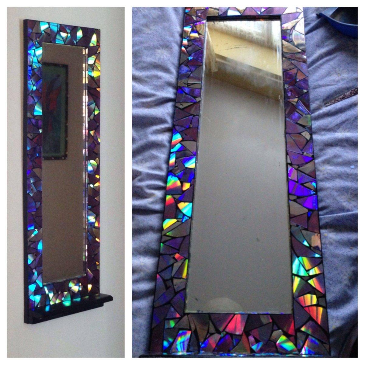 Декор рамы для зеркала