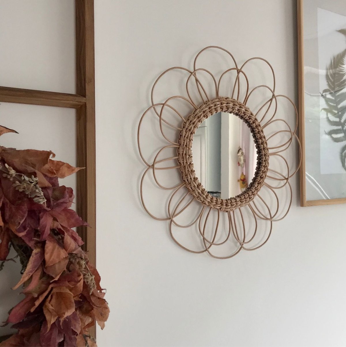 Бумажная лоза зеркало