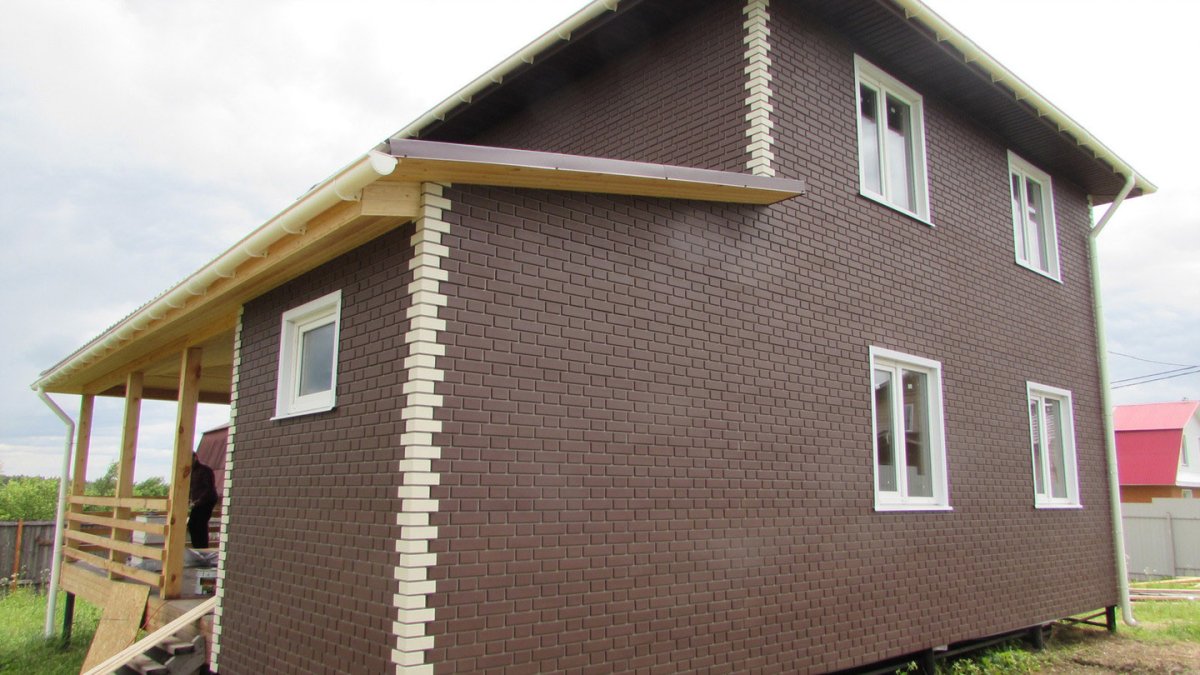 Фасадные панели Альта профиль кирпич