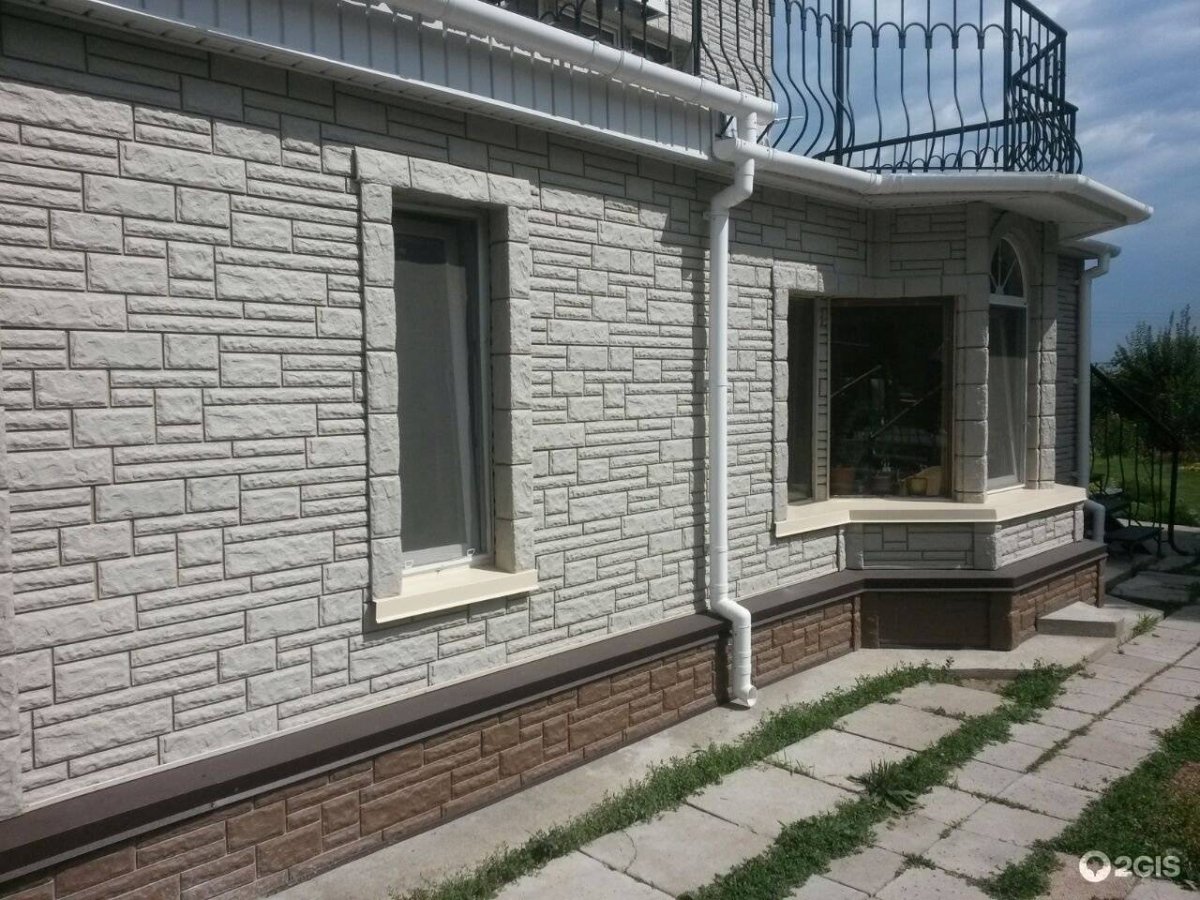 Панели Альта профиль камень белый