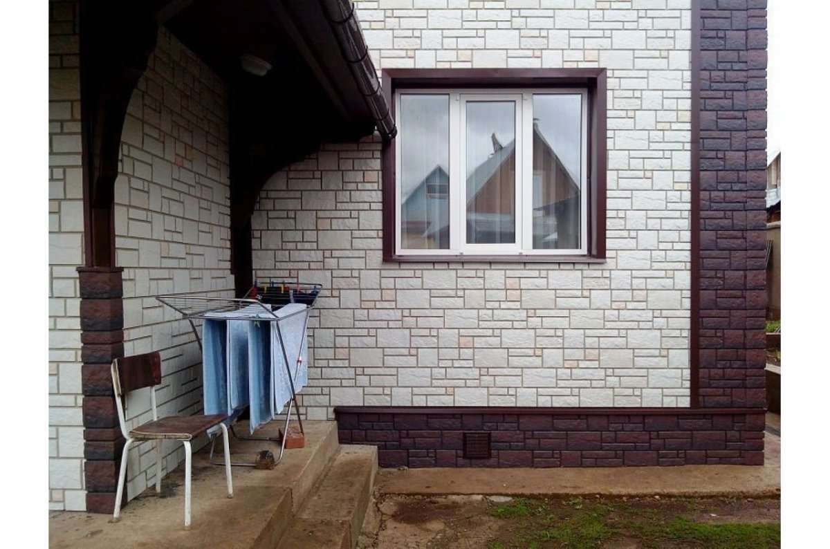 Фасадные панели Деке Бург темный