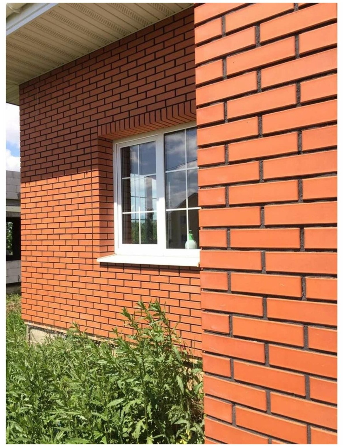 Отделка сайдингом под кирпич