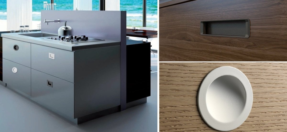 Врезная ручка Jet rc113f 128