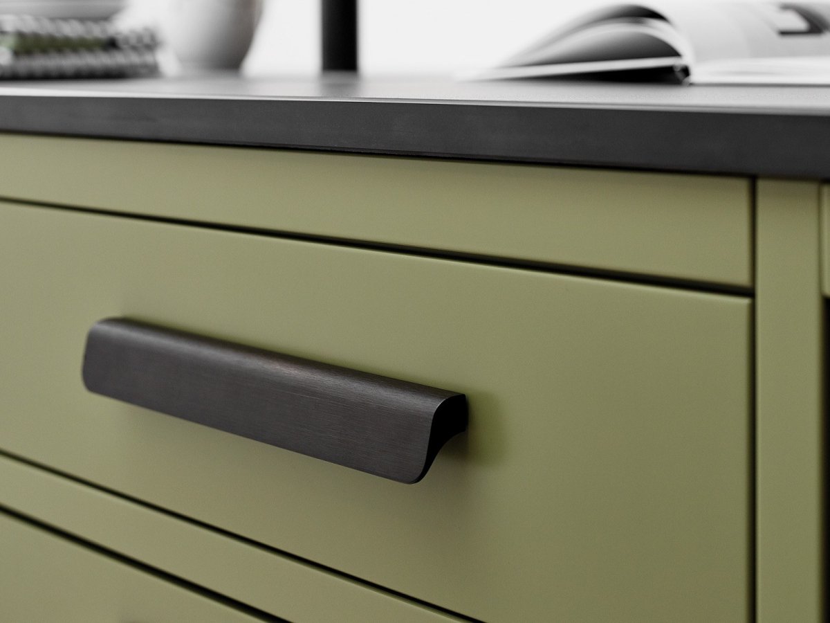 Ручка-скоба 128мм, отделка бронза темная: s434320128-94