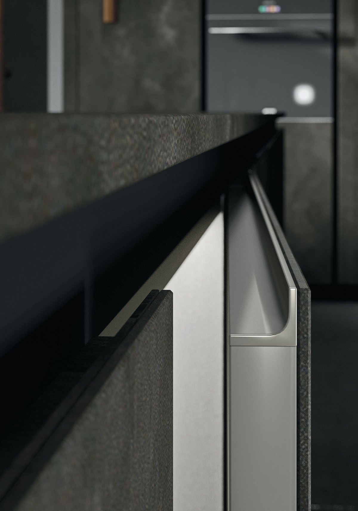 Интегрированная профиль ручка Schuco