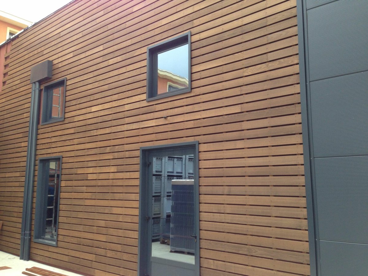 Вентфасад планкен кедр