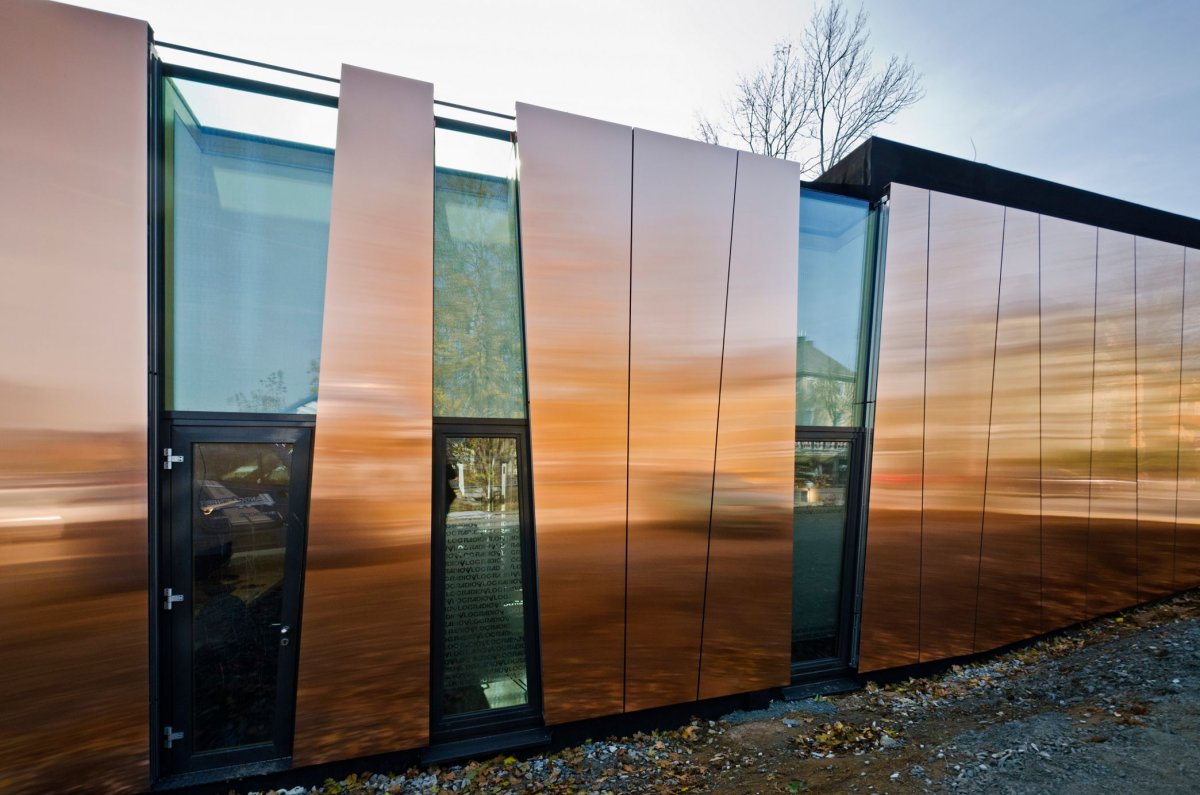 Алюкобонд медь