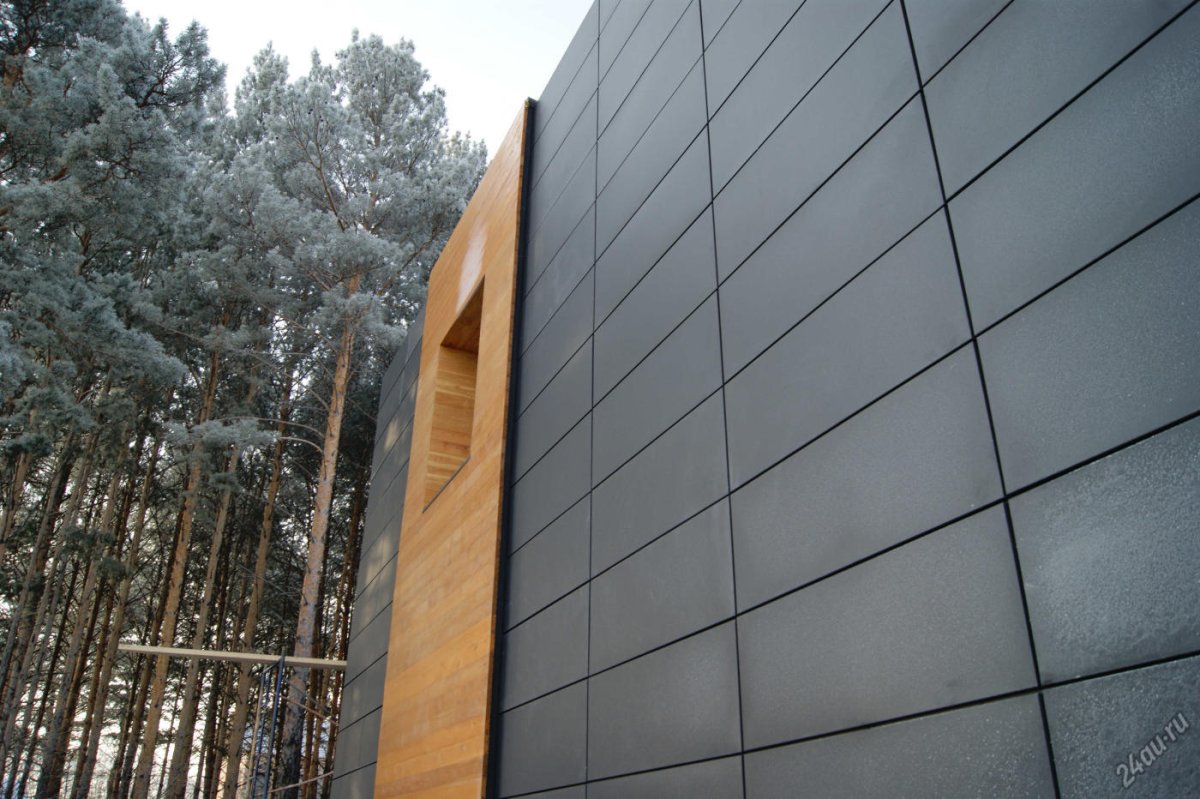 Фиброцементные панели дерево Краспан