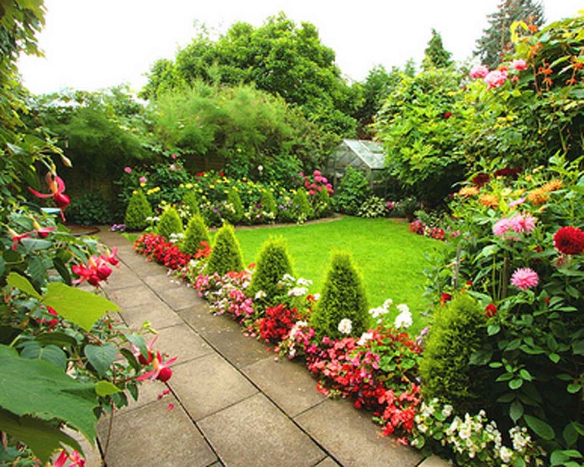 Клумбы рабатки бордюры миксбордеры