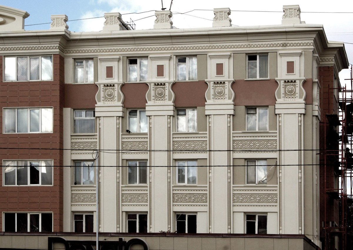 Фасады сталинских домов