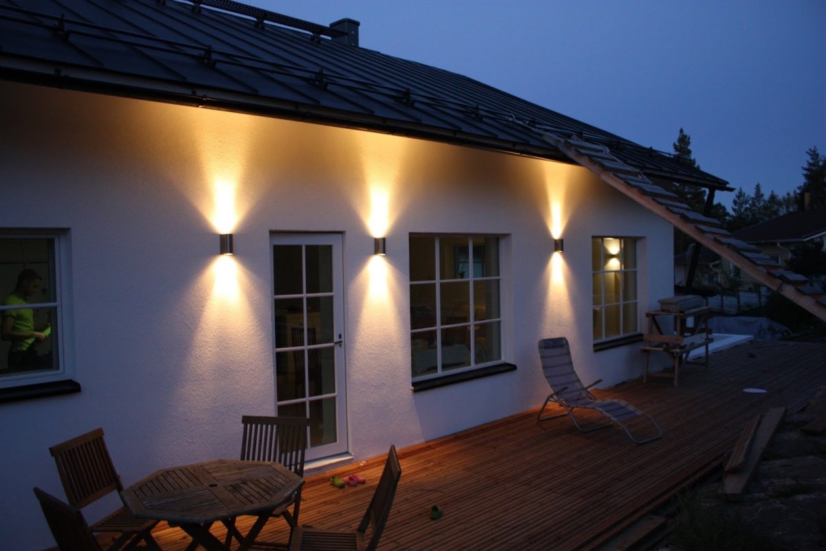 Светильник на веранду настенный