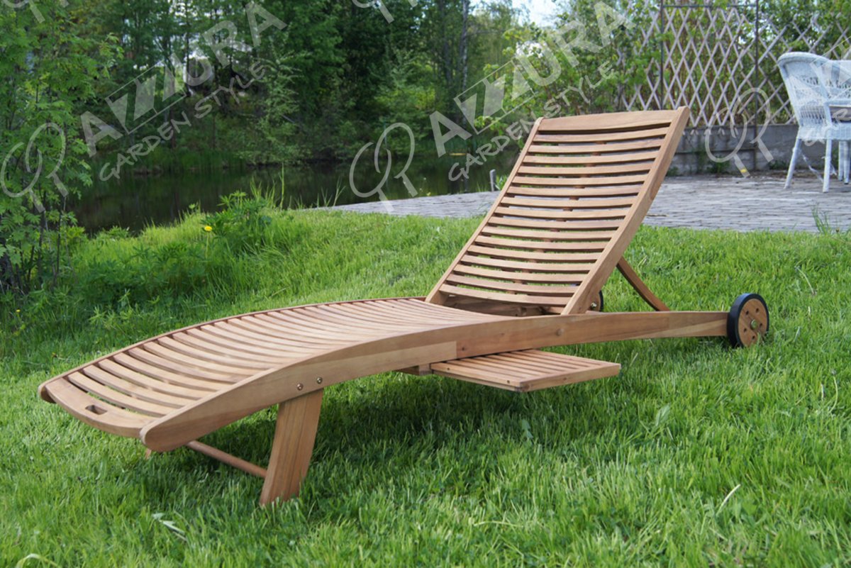 Шезлонг Оксфорд Акация