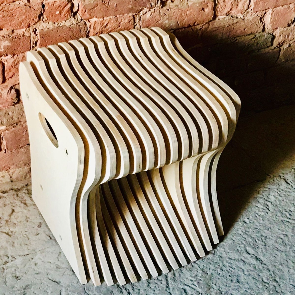 Параметрическая мебель барный стул