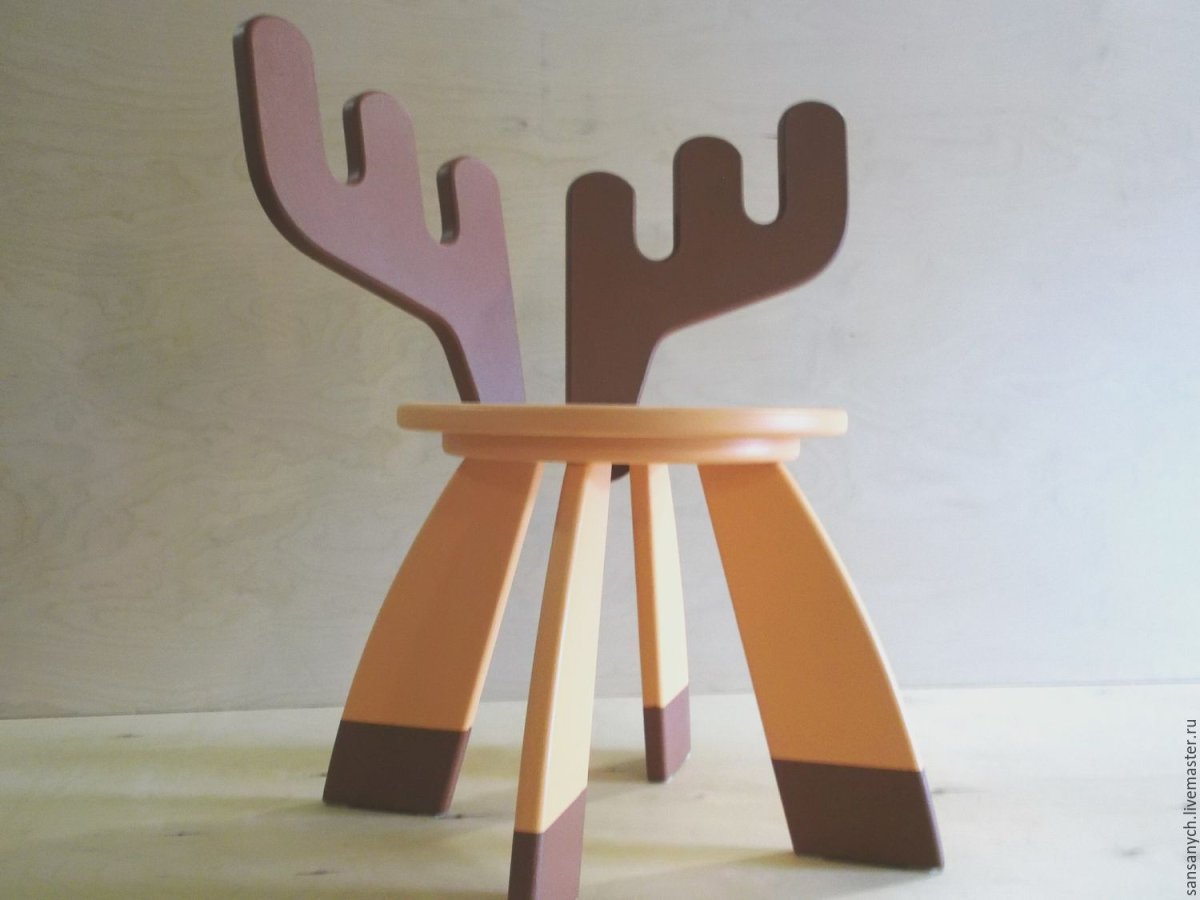 Детские стульчики из фанеры