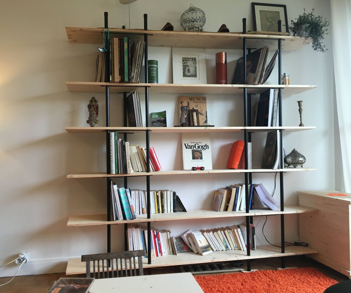 Необычные книжные шкафы и полки