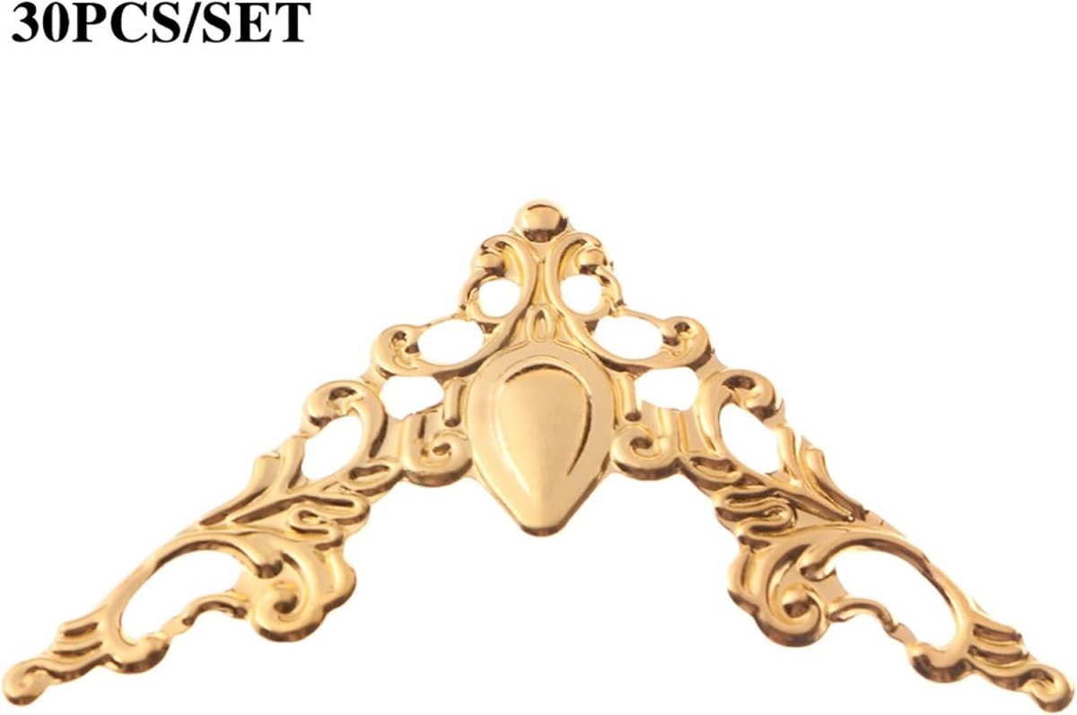 Уголок декоративный золото