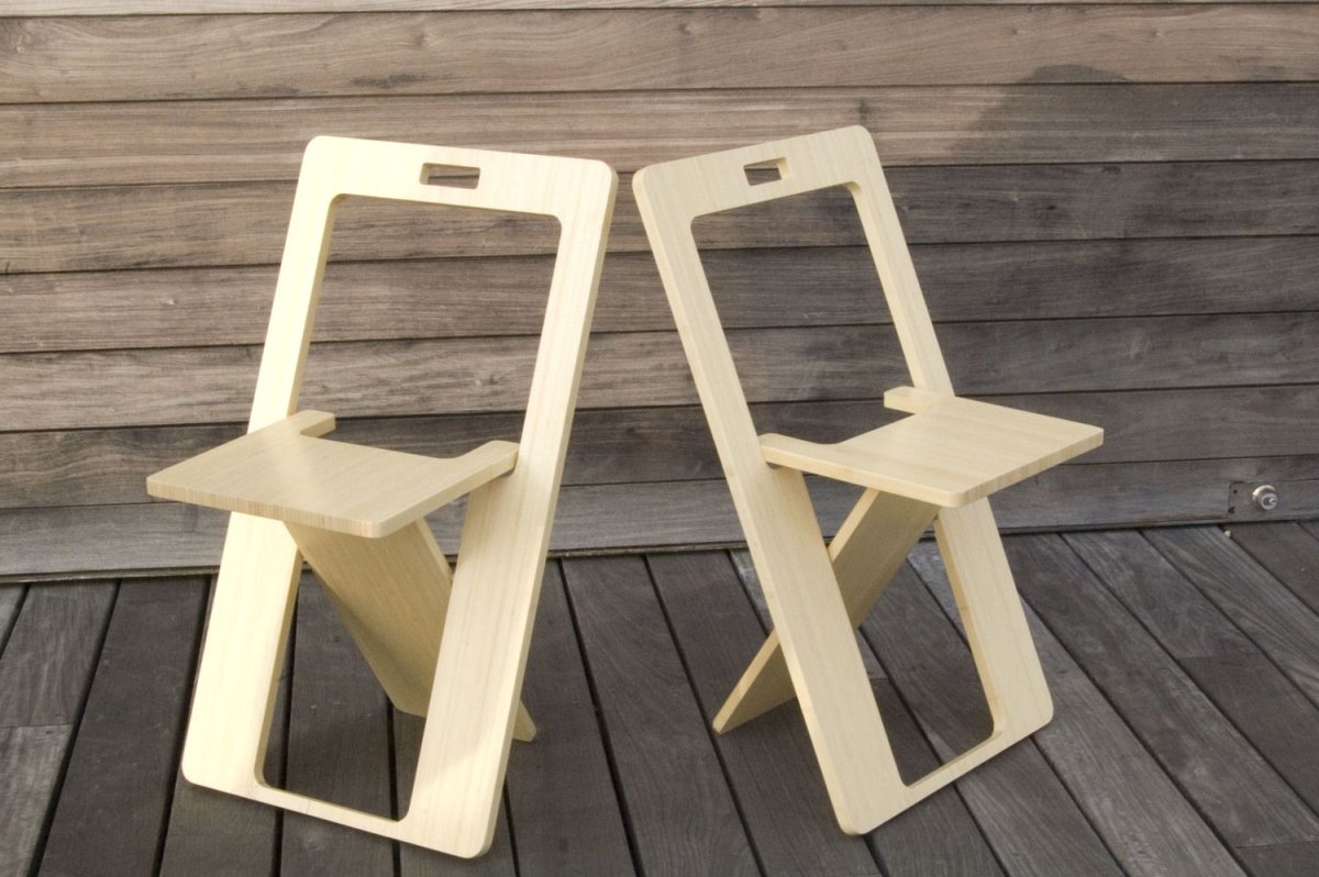 Складной стул из фанеры