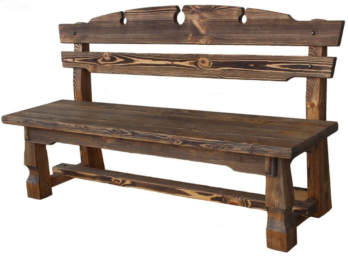 Скамейка деревянная