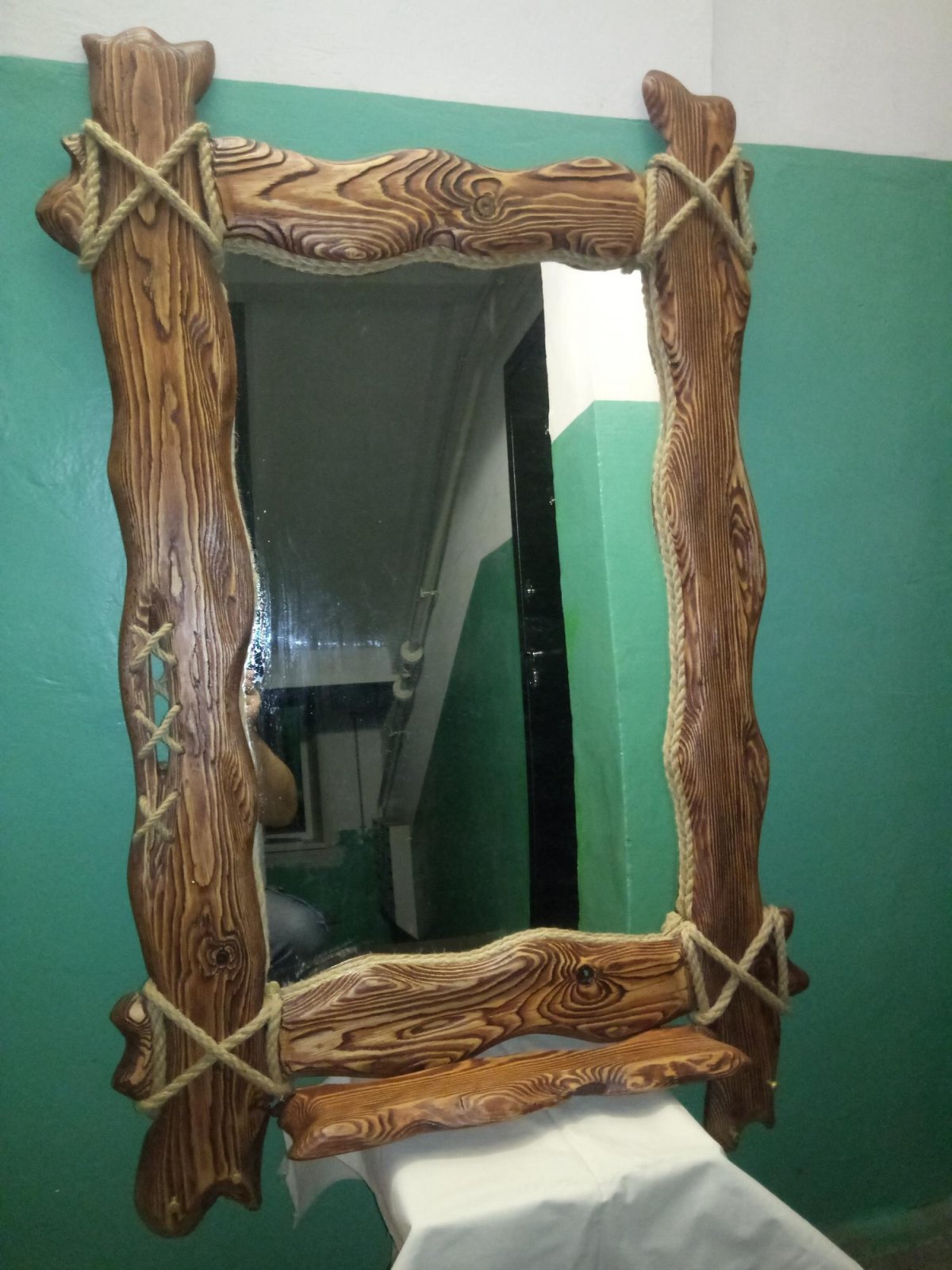 Рамка для зеркала под старину