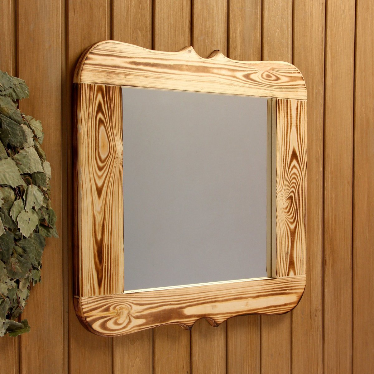 Рамка для зеркала из дерева своими руками