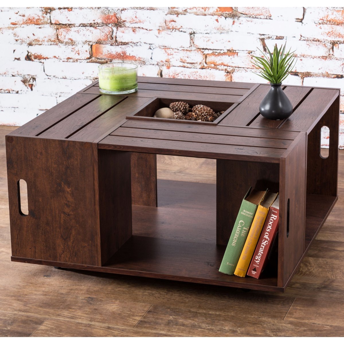 Журнальный столик из ящиков