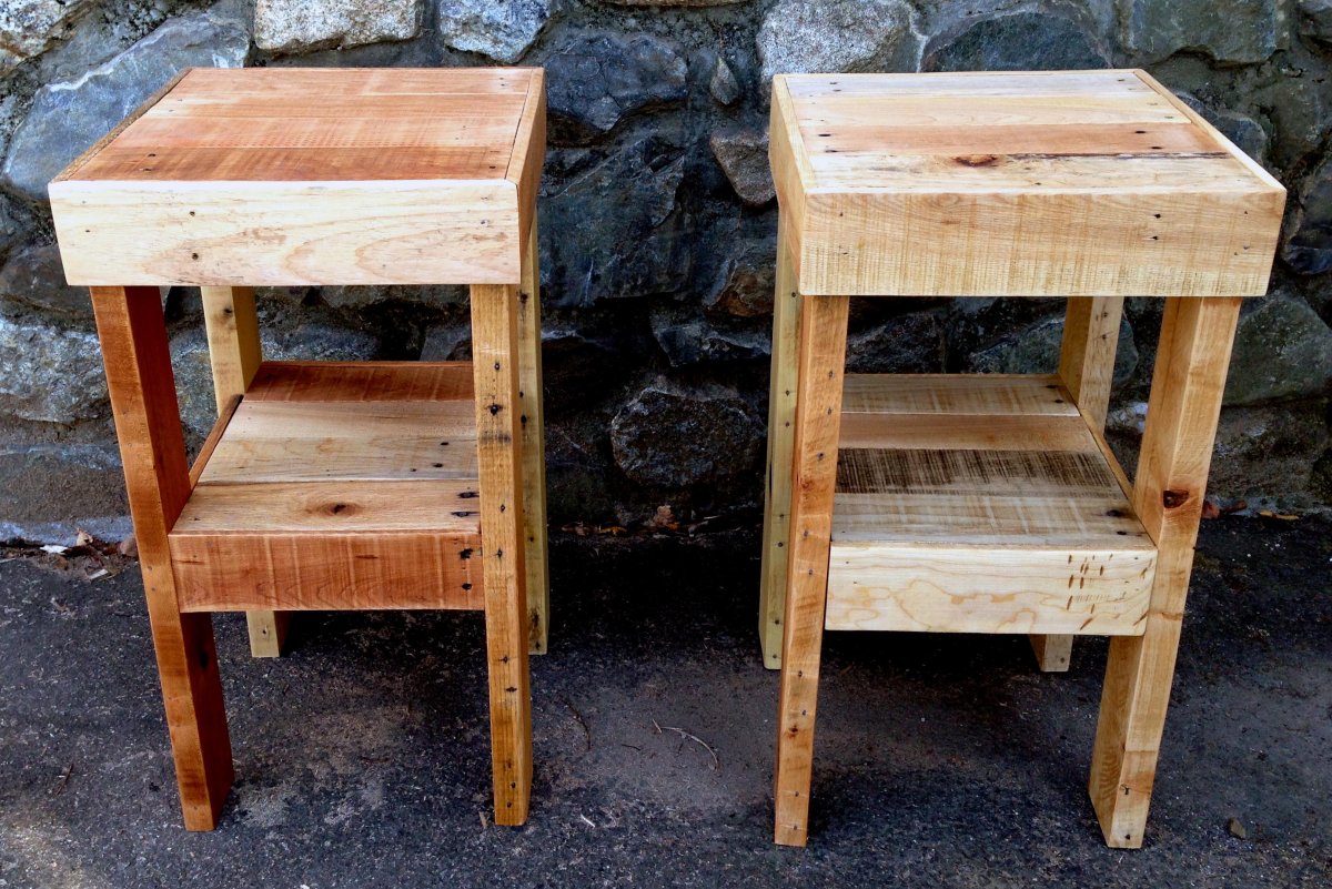 Тумба из досок