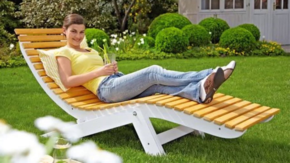 Шезлонг своими руками