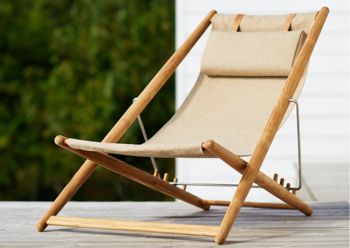 Кресло лежак Lounge Armchair DIY