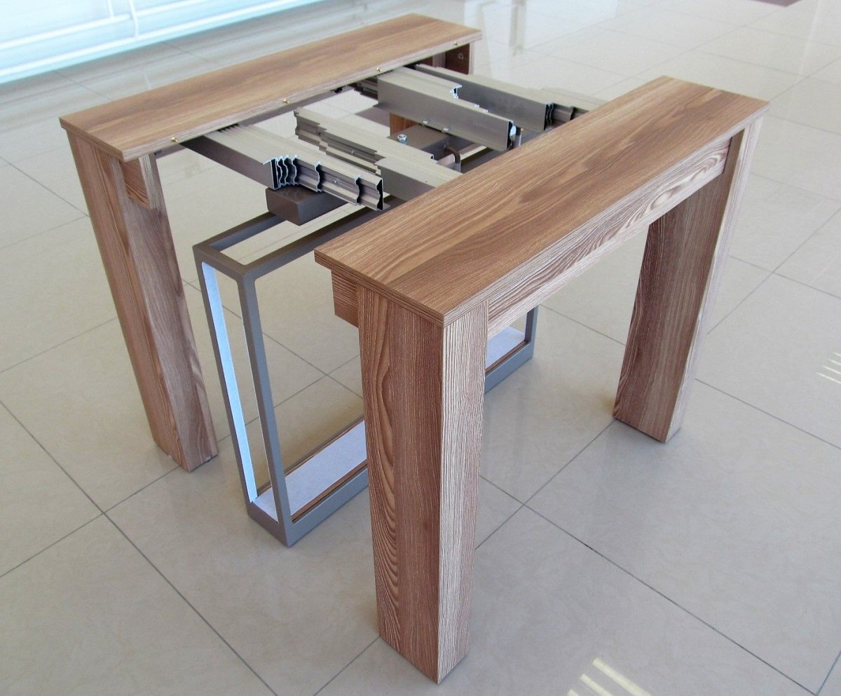 Стол-консоль трансформер b2432 орех