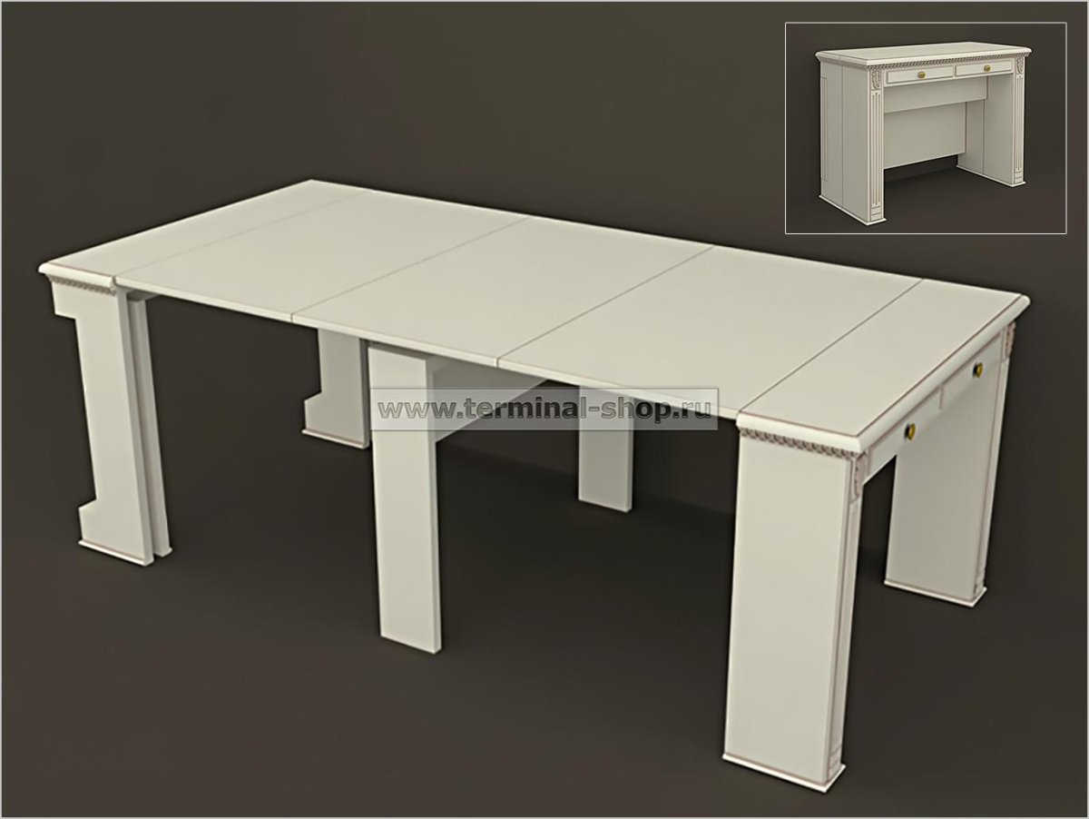 Консоль трансформер 240x100 357 Disemobel