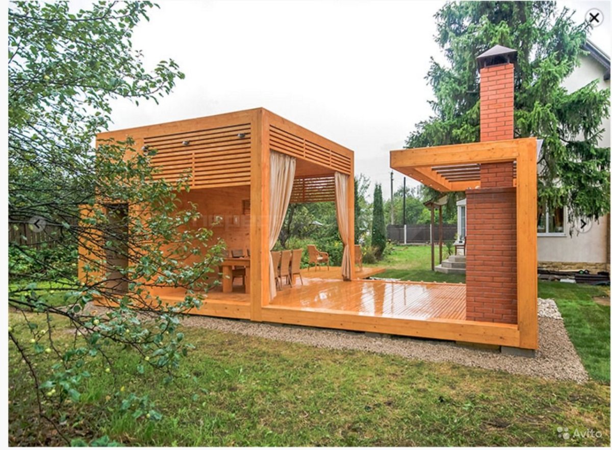 Необычные беседки для дачи