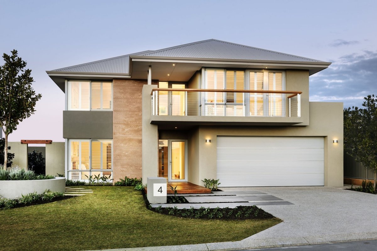 Дома в современном стиле двухэтажные