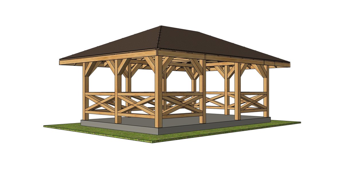 Беседка 5 на 6