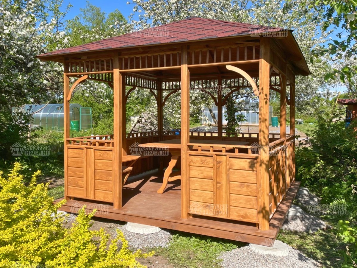 Беседка Оазис 3х3