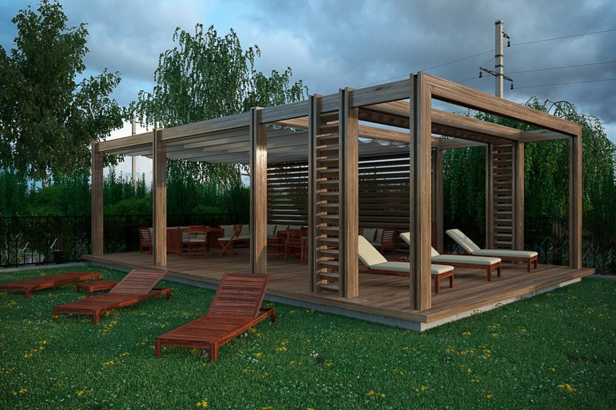 Модель беседки "Грин Вуд"