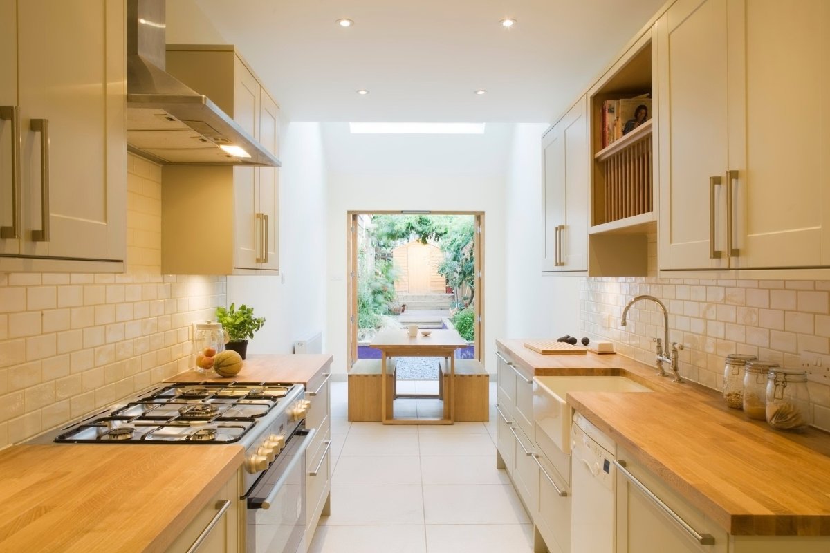 Двухрядная кухня