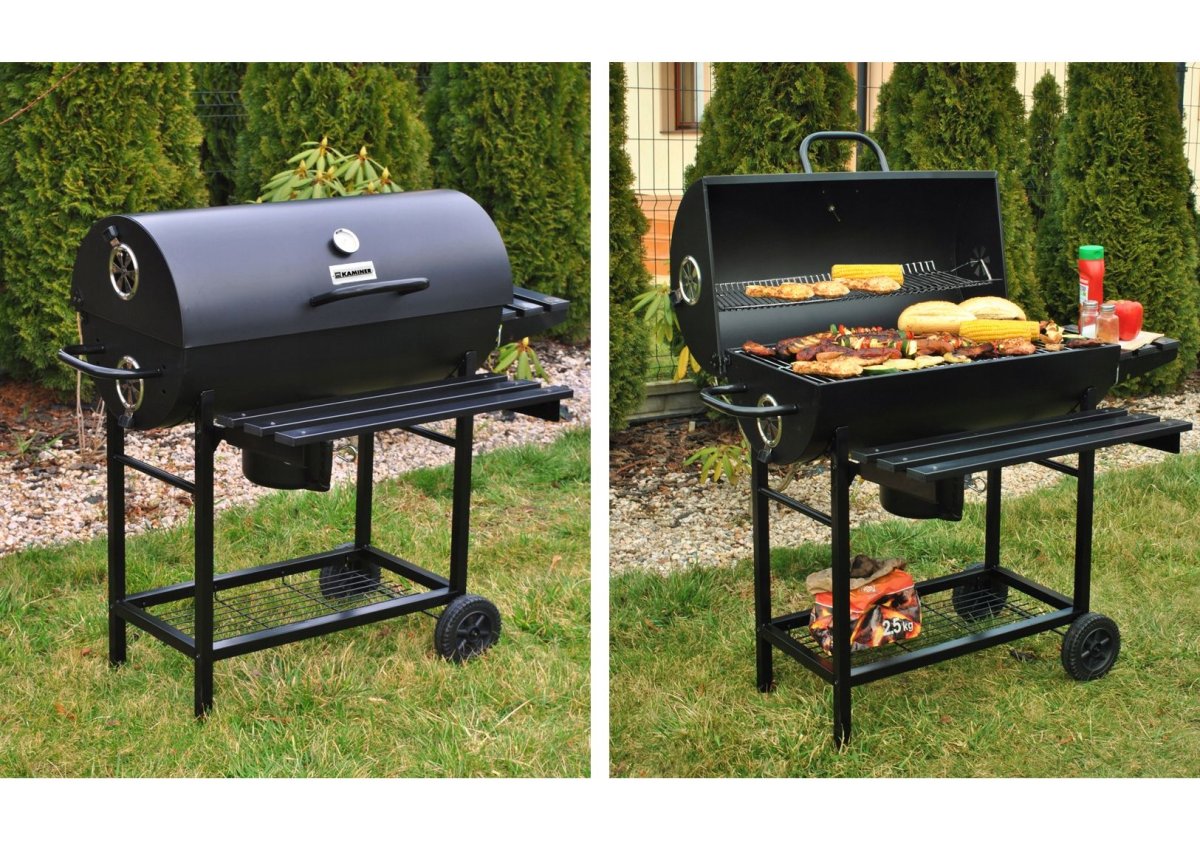 Смокер гриль с казаном