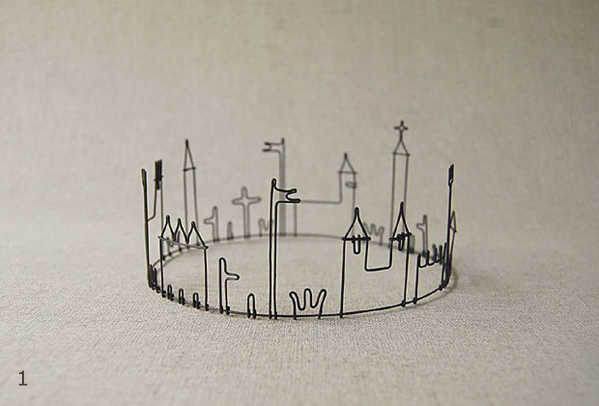 Замок из проволоки