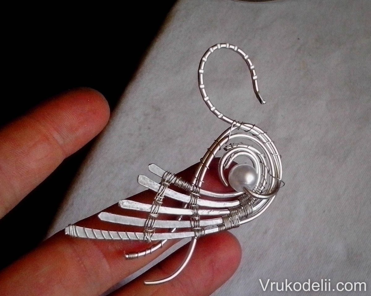 Украшения из серебряной проволоки