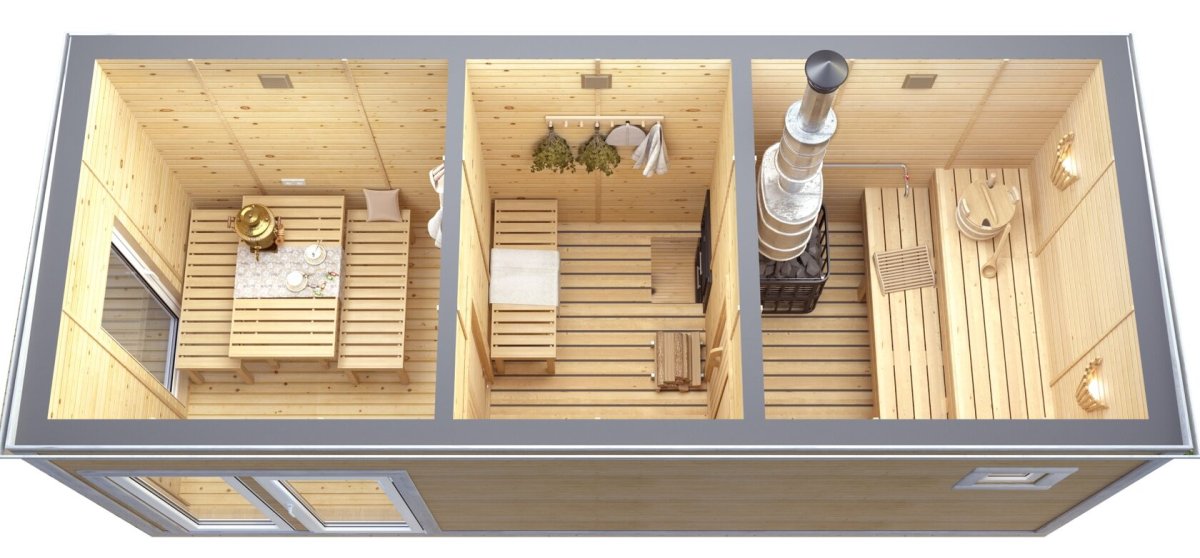 Модульная сауна