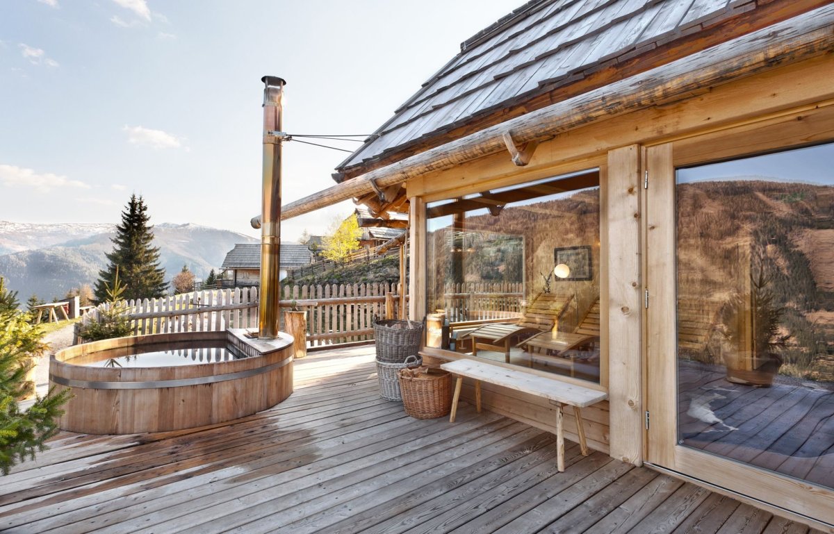 Терраса в стиле Шале