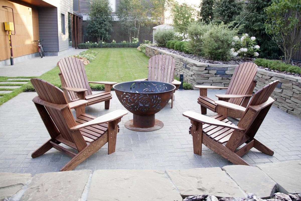 Садовое кресло Адирондак