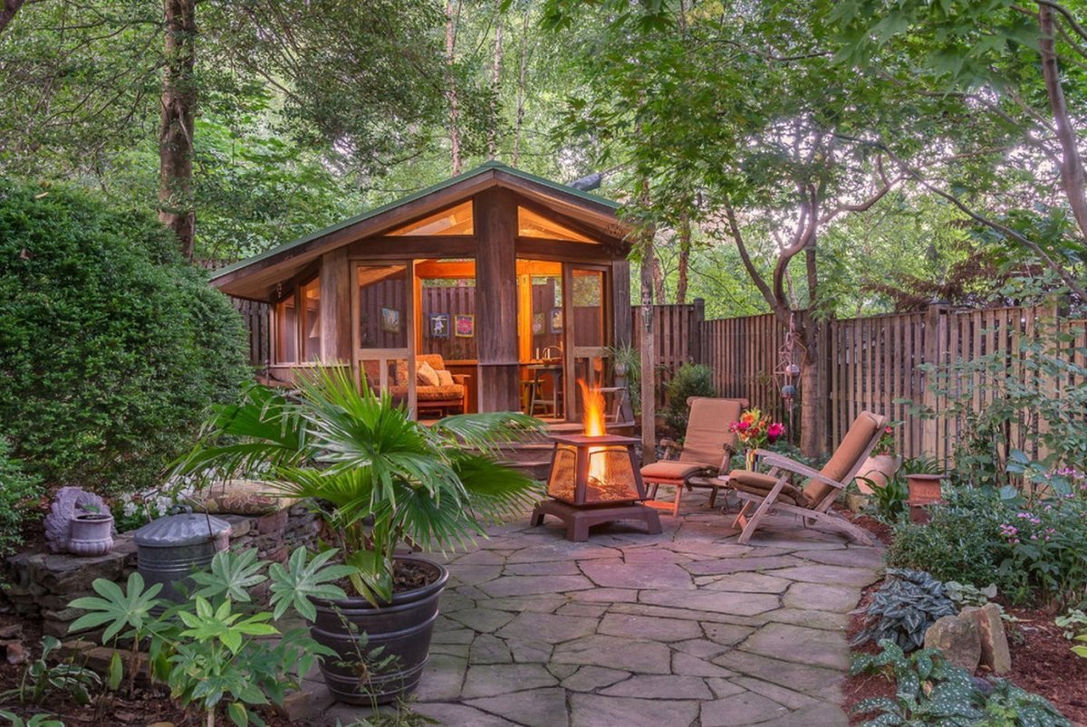 Зона отдыха на участке