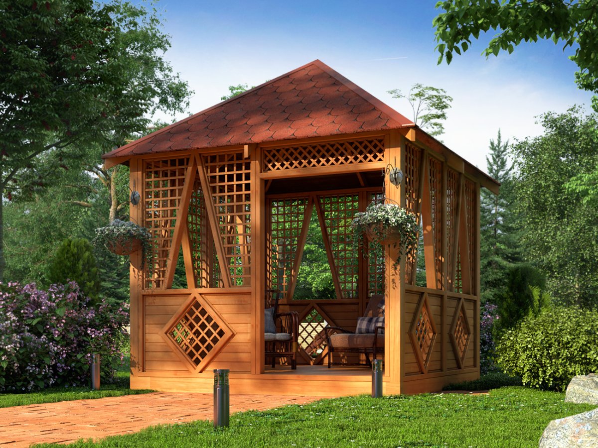 Лесная Артель беседка